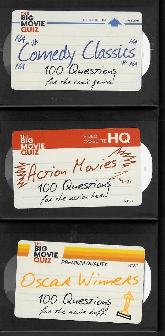 The Big Movie Quiz Trivia Game Movie Classics Set