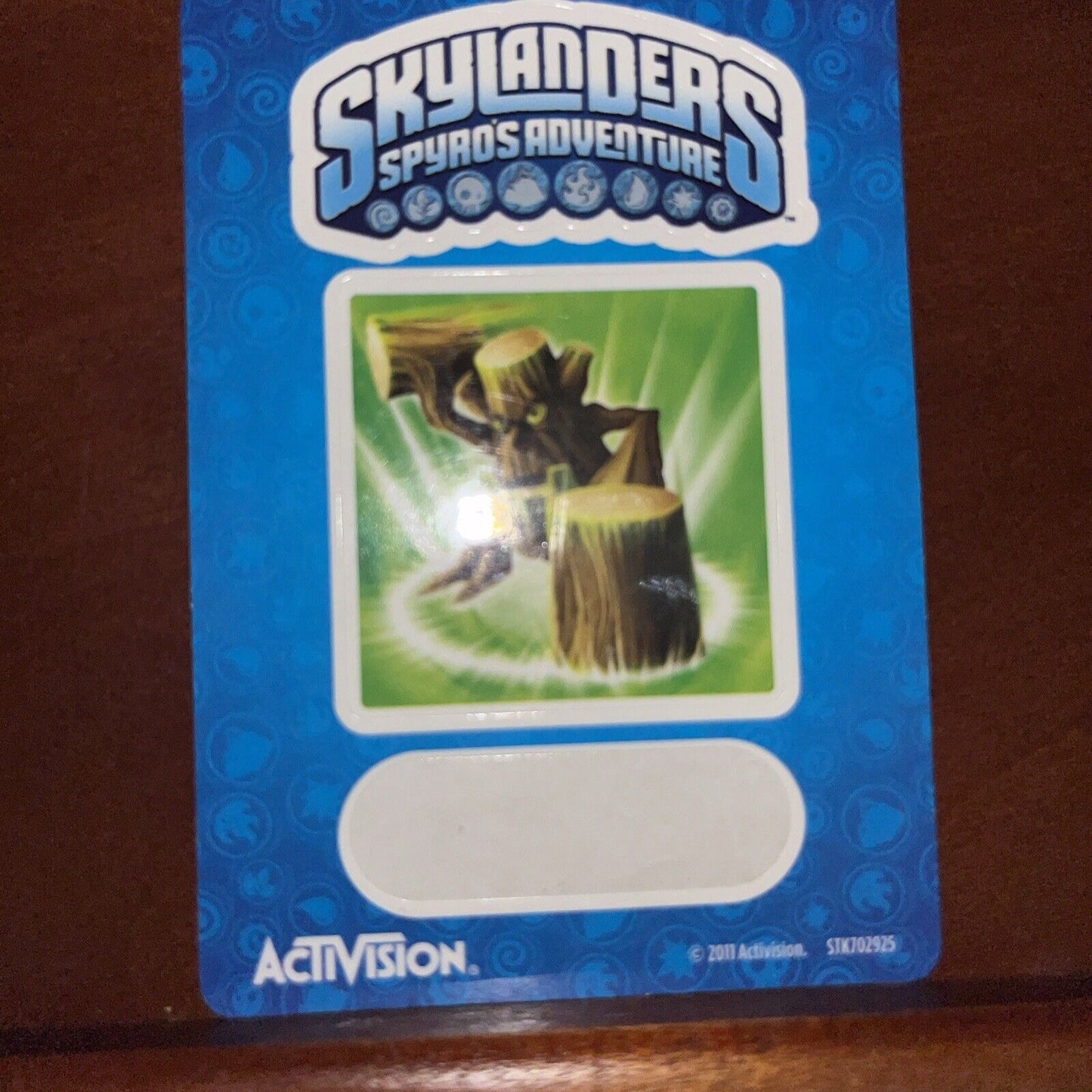 Skylanders Stump Smash w/ Stickers And Cards