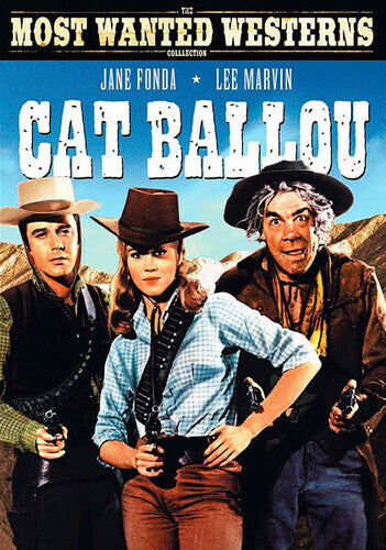 Cat Ballou (DVD, 1965) Tested. Slim Case. Cropped Artwork