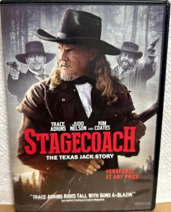 Stagecoach: the Texas Jack Story (DVD, 2016) Trace Adkins, Judd Nelson - new