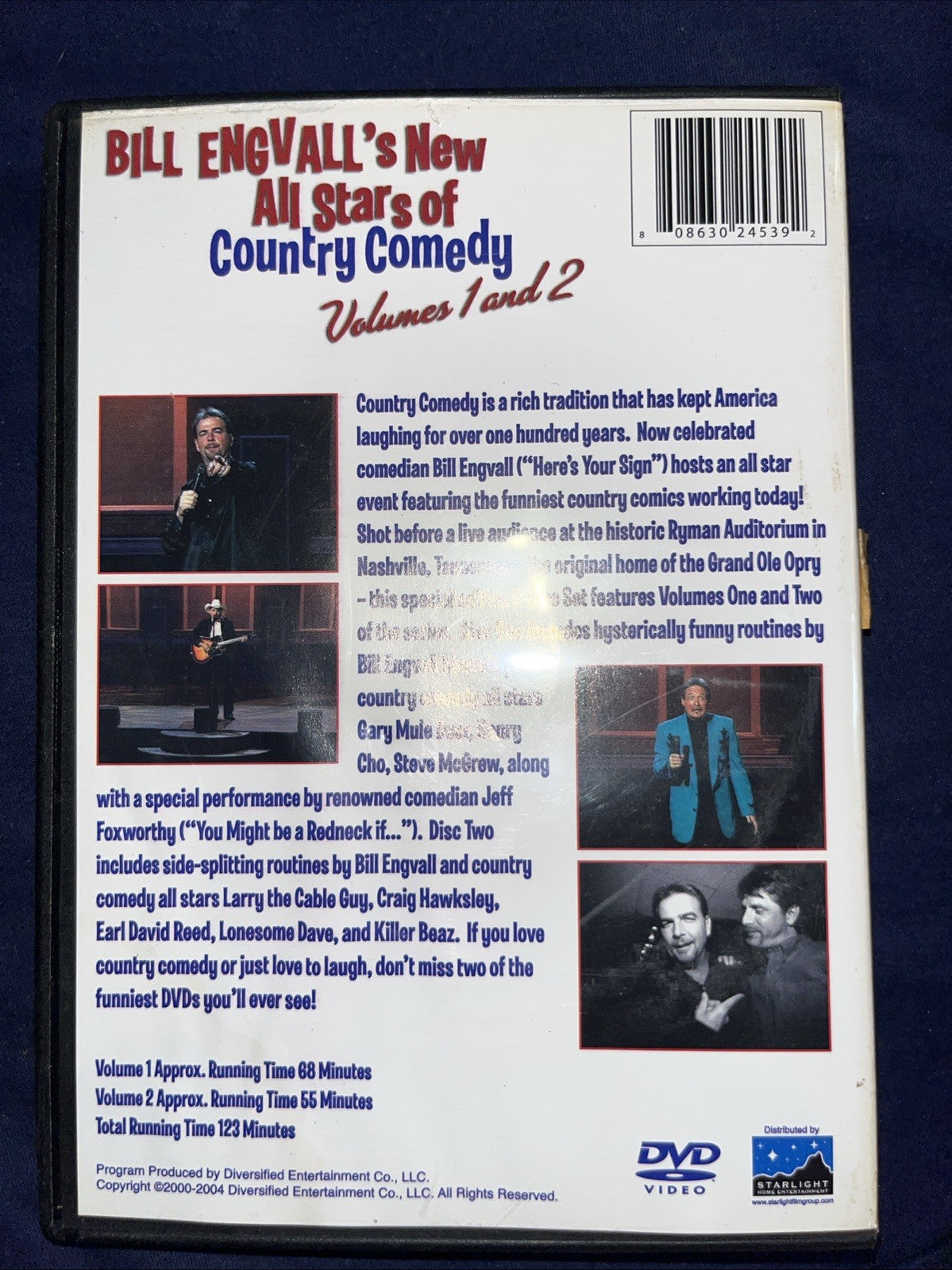 Vol. 1-2-New All Stars of Country Comedy (DVD) Sealed