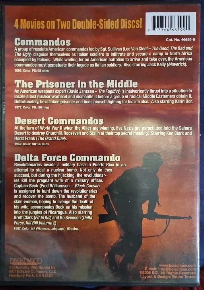 Behind Enemy Lines: Commandos/The Prisoner in the Middle/Desert Commandos/Delta
