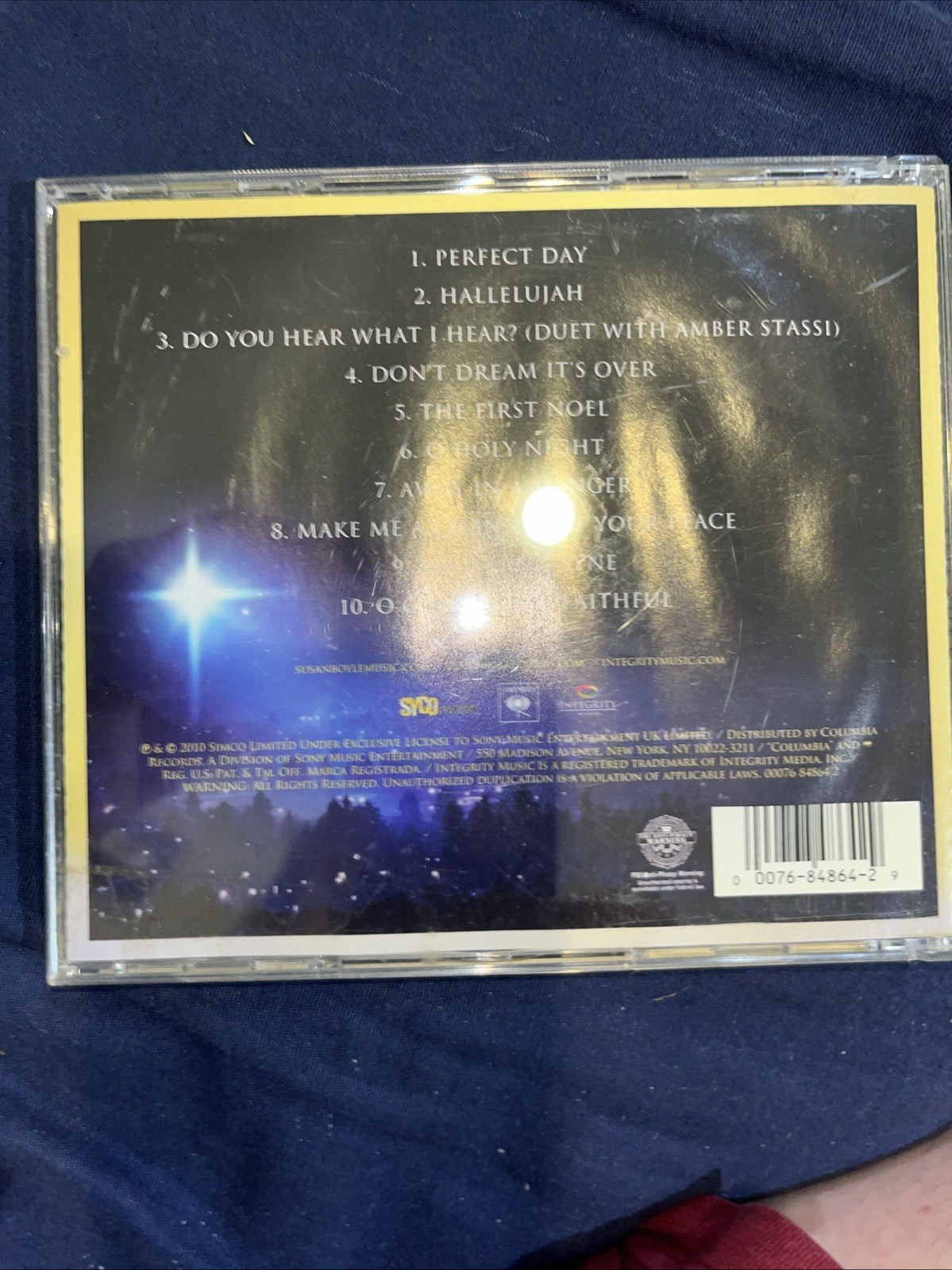 SUSAN BOYLE - The Gift (CD, 2010) Christmas Music BRAND NEW/SEALED