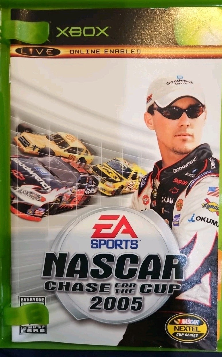 NASCAR 2005: Chase for the Cup (Xbox) Tested. No Scratches. New Case