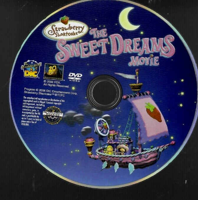 Strawberry Shortcake - The Sweet Dreams Movie (DVD) Missing Artwork
