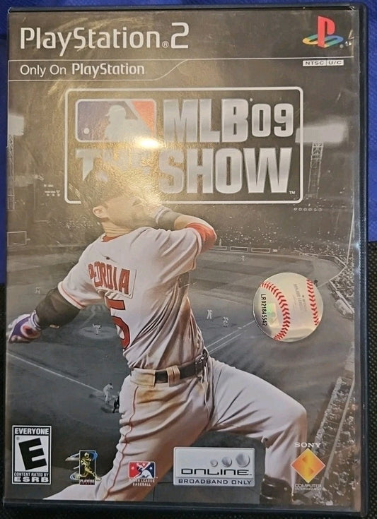MLB 09: The Show (Sony PlayStation 2, 2009) Tested. Original Case. CIB