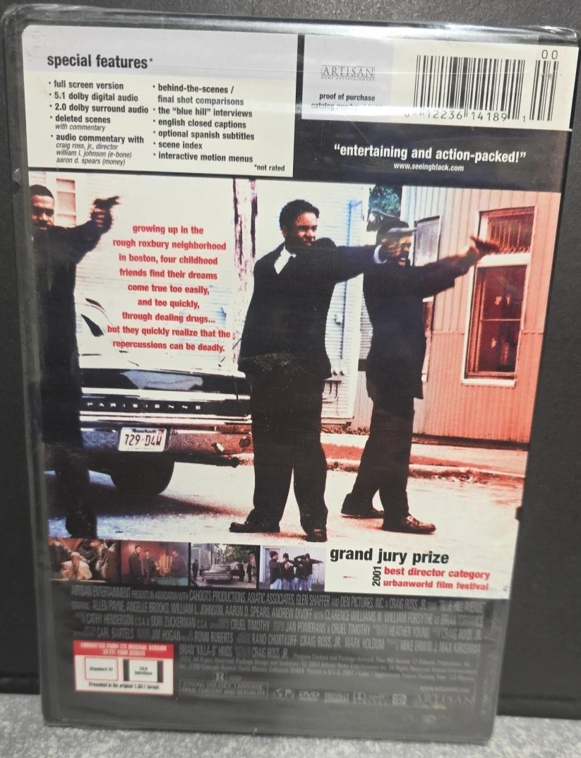 Blue Hill Avenue [DVD] Tested. New Case