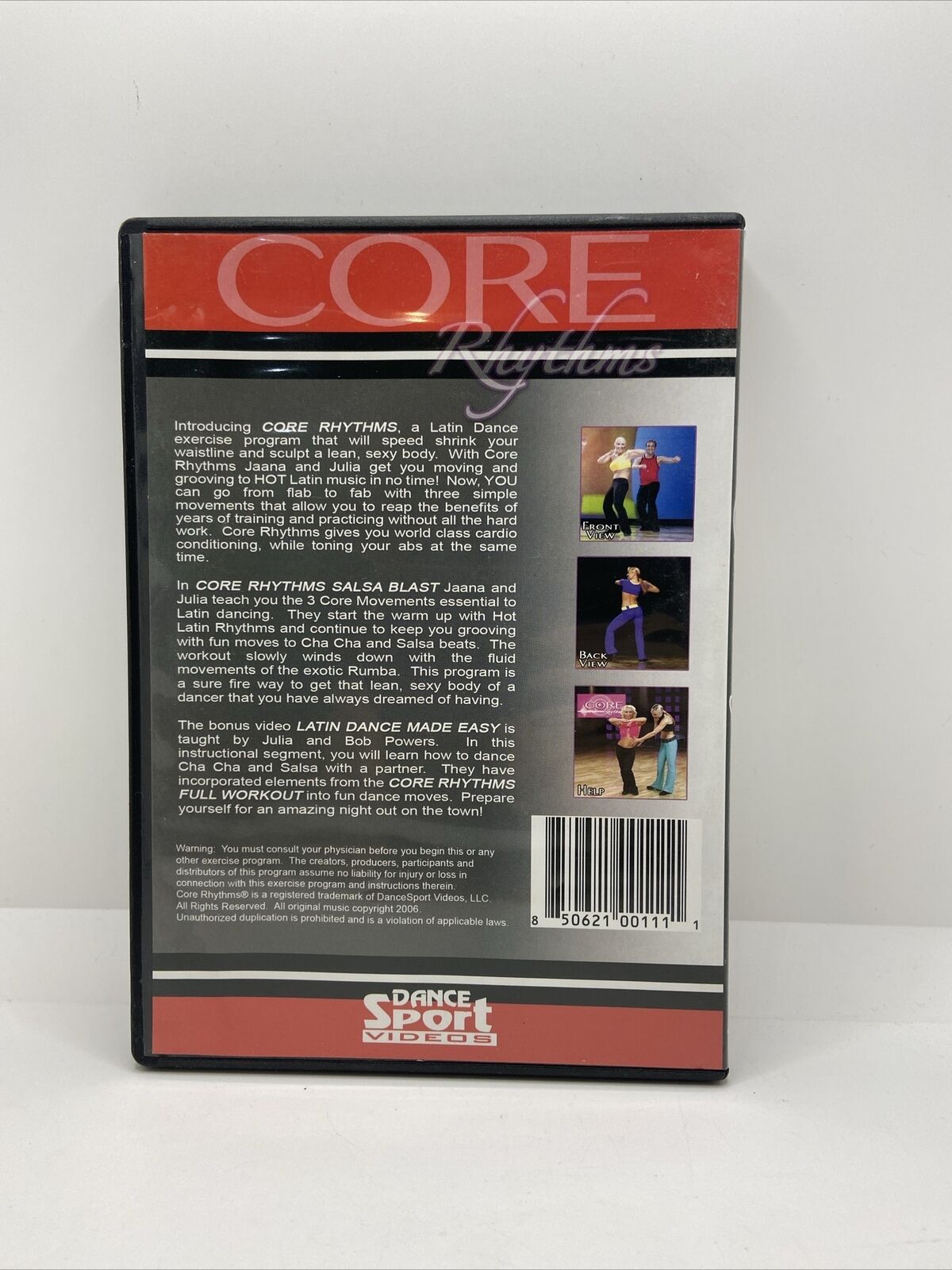 Core Rhythms Dance Exercise Program - Salsa Blast (DVD) NEW/SEALED