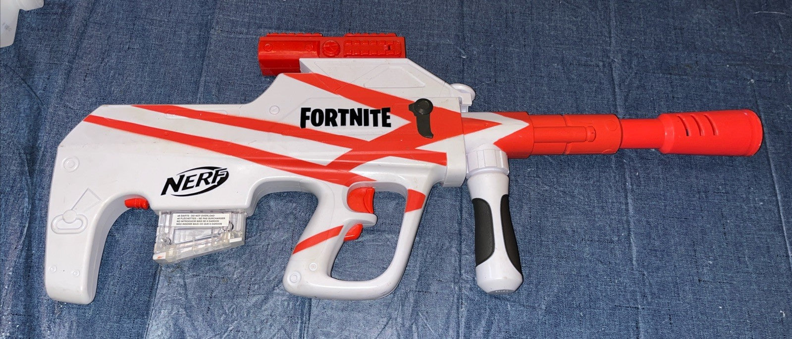 NERF Fortnite Blaster (battery Powered) With Scope Attachment, +Mag, Works