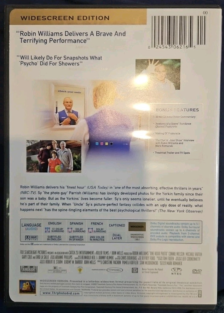 One Hour Photo (DVD, 2002)