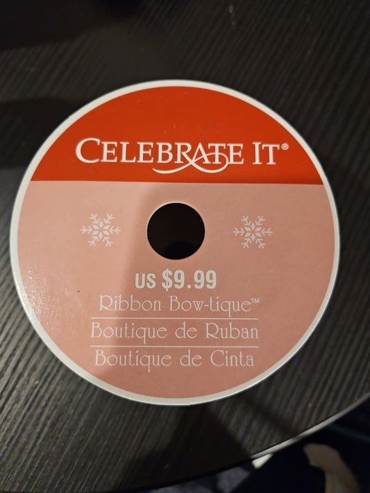Celebrate It Ribbon Bow-Tique 2.5 Inch x 25 Feet