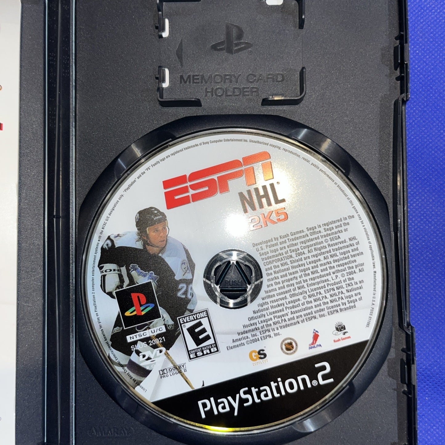 ESPN NHL 2K5 (PS2)  Original Case + Manual + Tested Disc