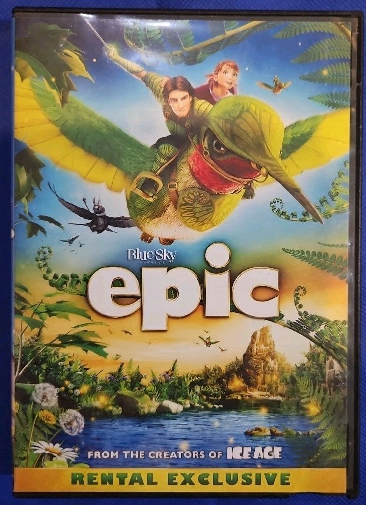 Epic (DVD) Rental Exclusive. Tested. No Scratches. New Case. Resealed