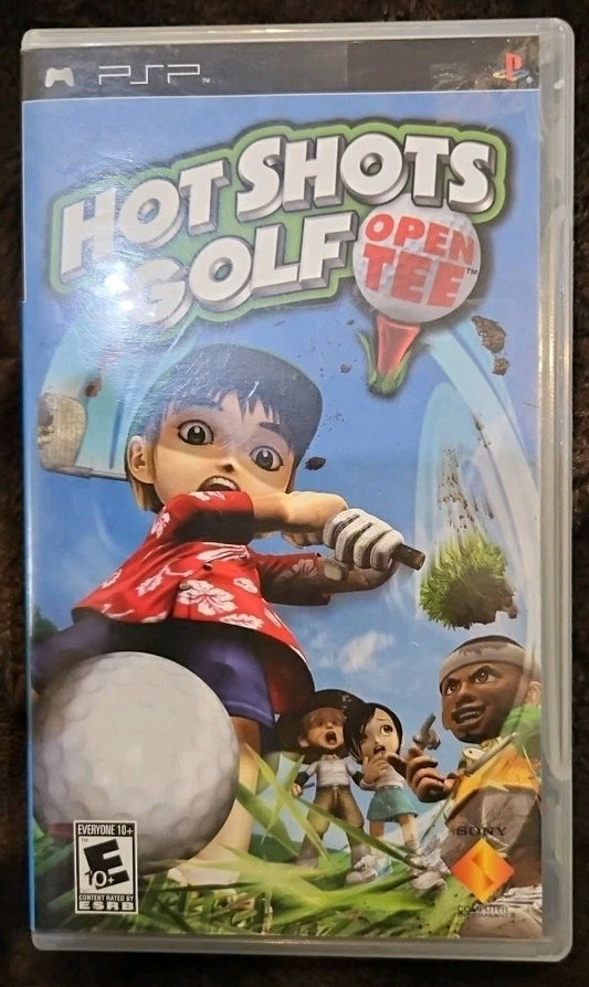 Hot Shots Golf: Open Tee (Sony PSP, 2005) No Game. Case. Box Art. No Manual