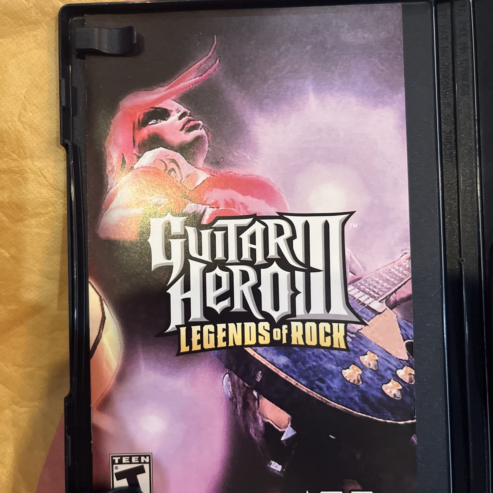 Guitar Hero III Legends Of Rock (PS2). Manual, Tested, Original Case