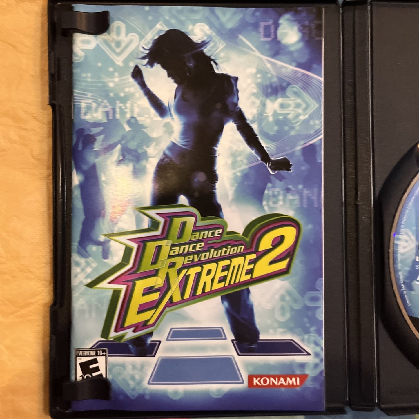 Dance Dance Revolution Extreme 2 (PS2) Manual. Tested.