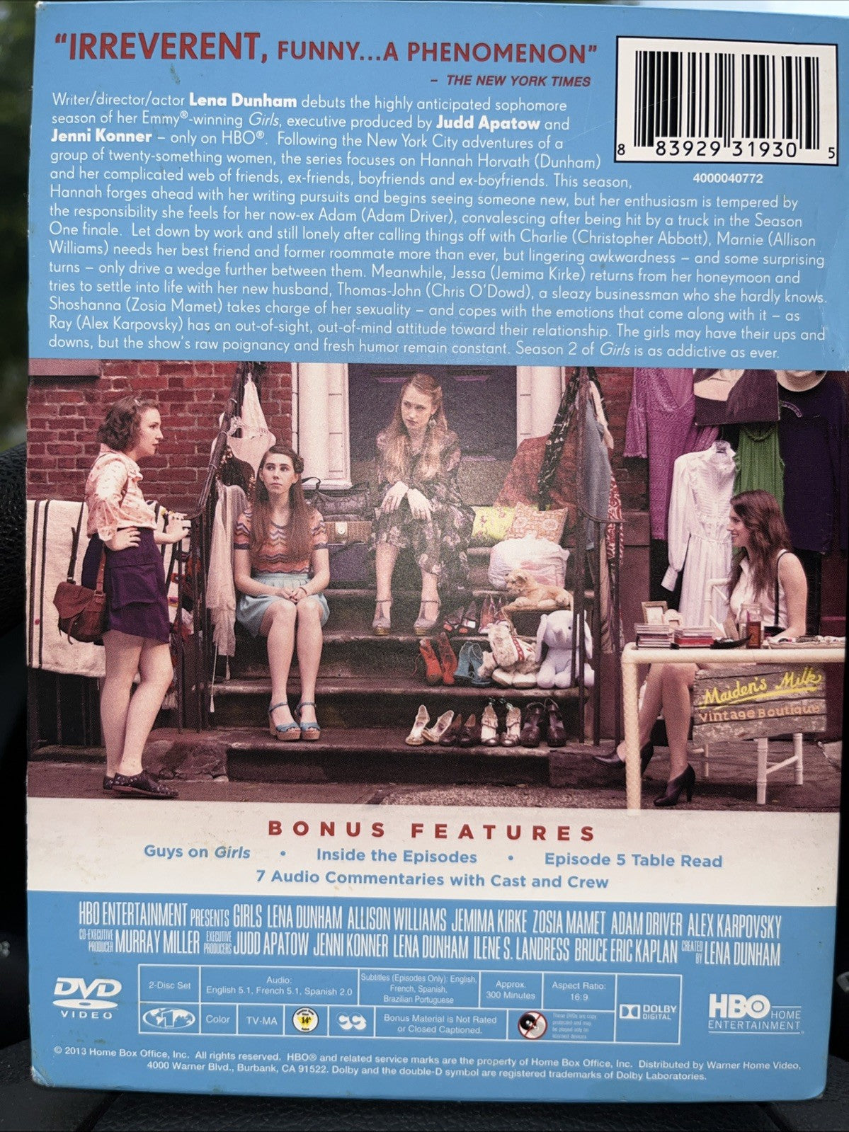 Girls: the Complete Second Season (DVD)