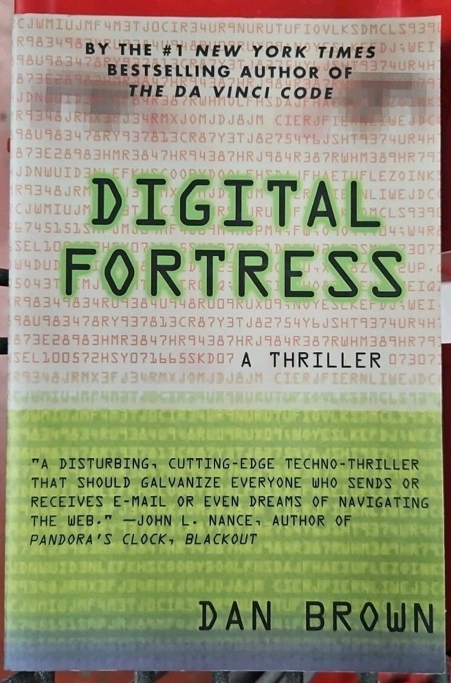 Digital Fortress : A Thriller by Dan Brown (2000, Trade Paperback)
