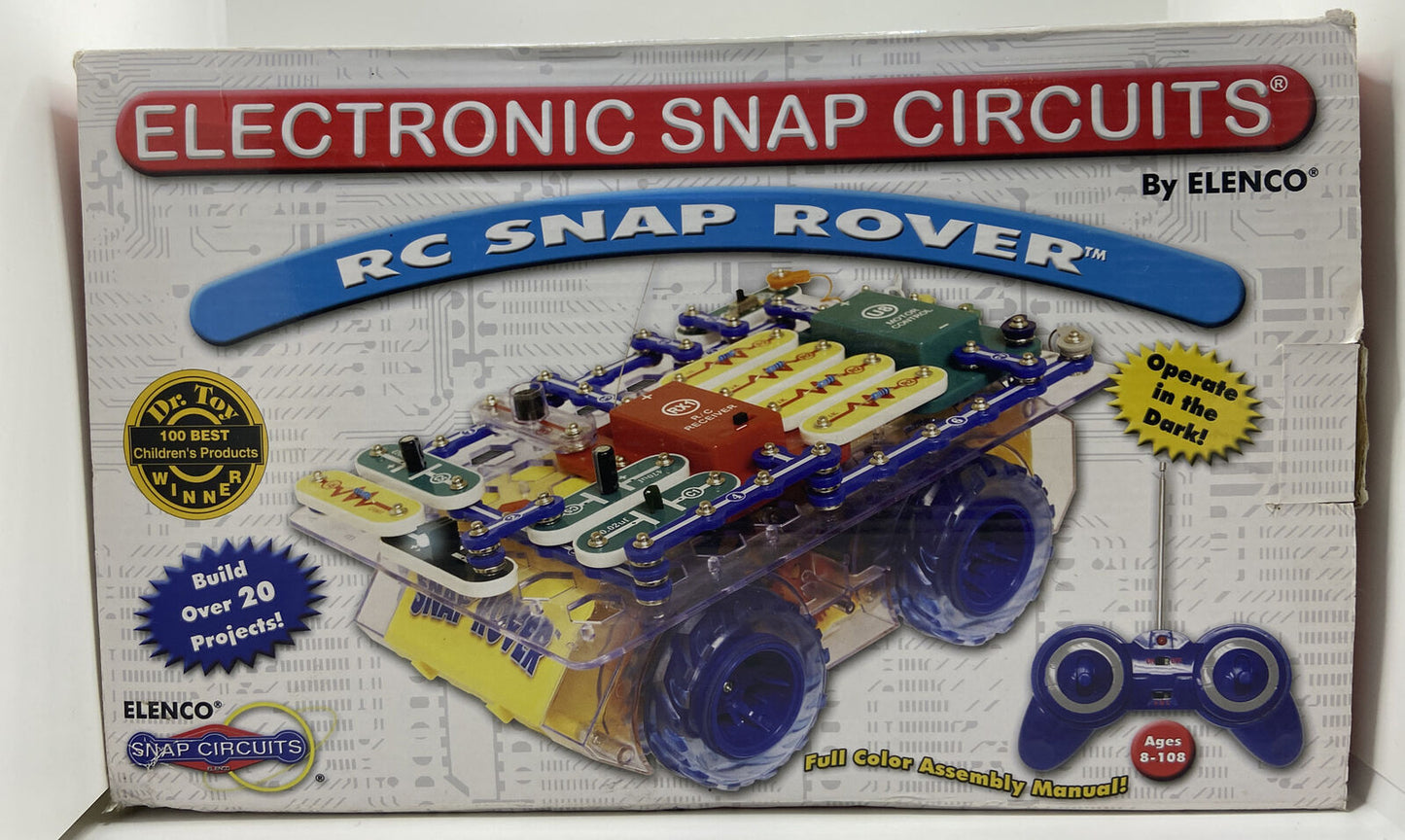 Elenco SCROV-10 Snap Rover Educational Radio Controlled Car