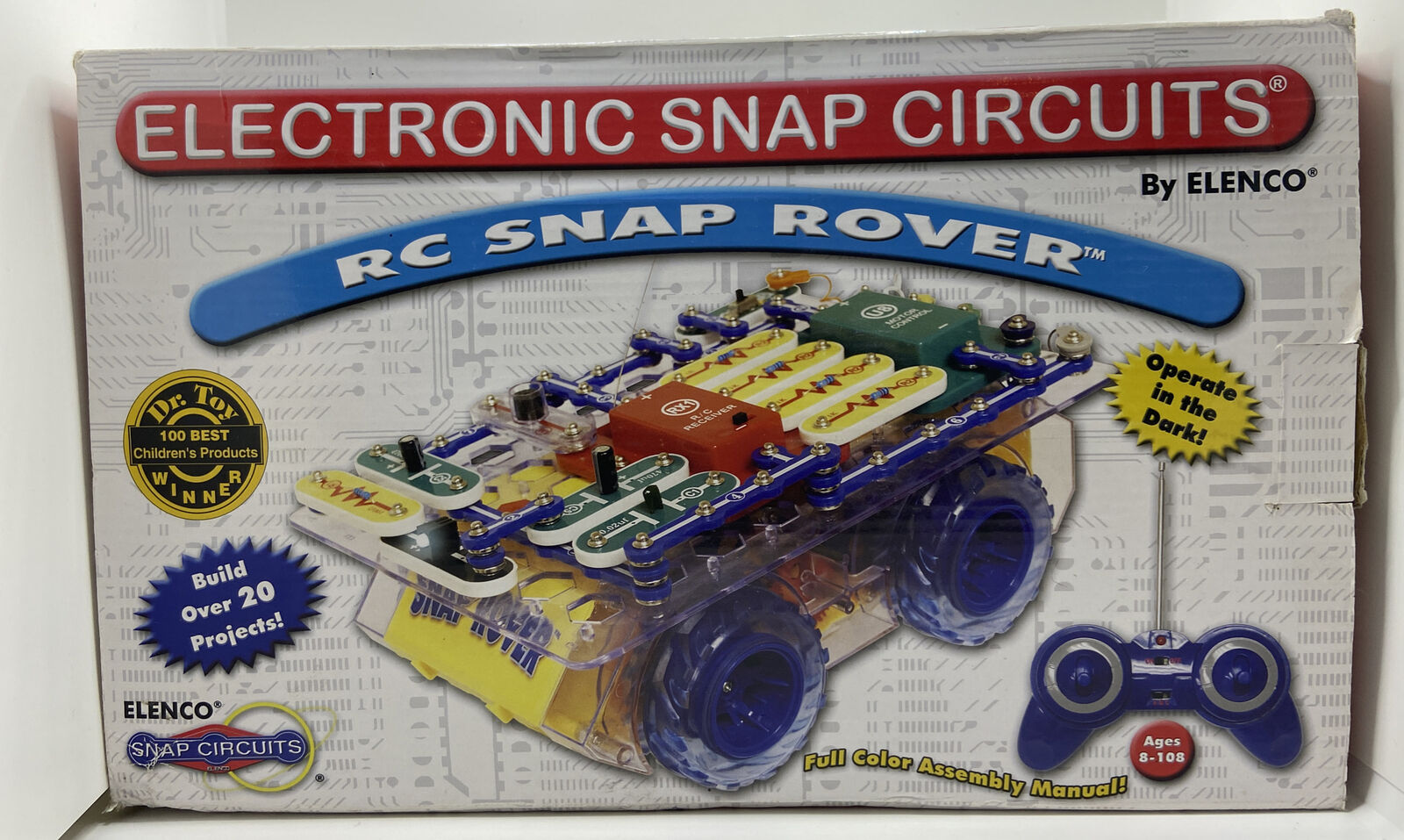 Elenco SCROV-10 Snap Rover Educational Radio Controlled Car