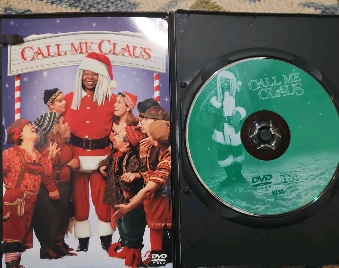 Call Me Claus (DVD, 2001) tested slim case cropped artwork.