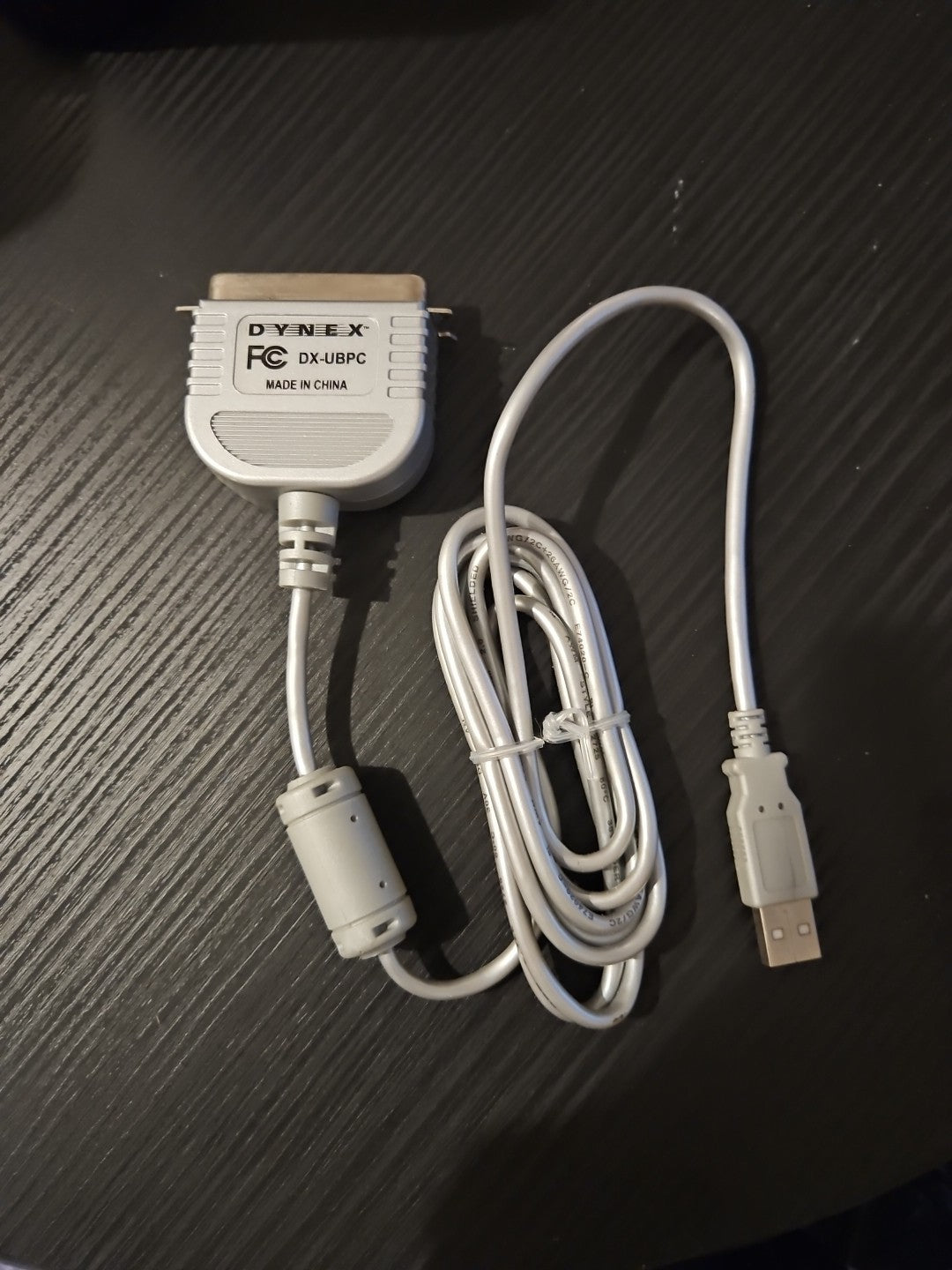 Dynex DX-UBPC 6' USB to Parallel Converter Pinter Cable