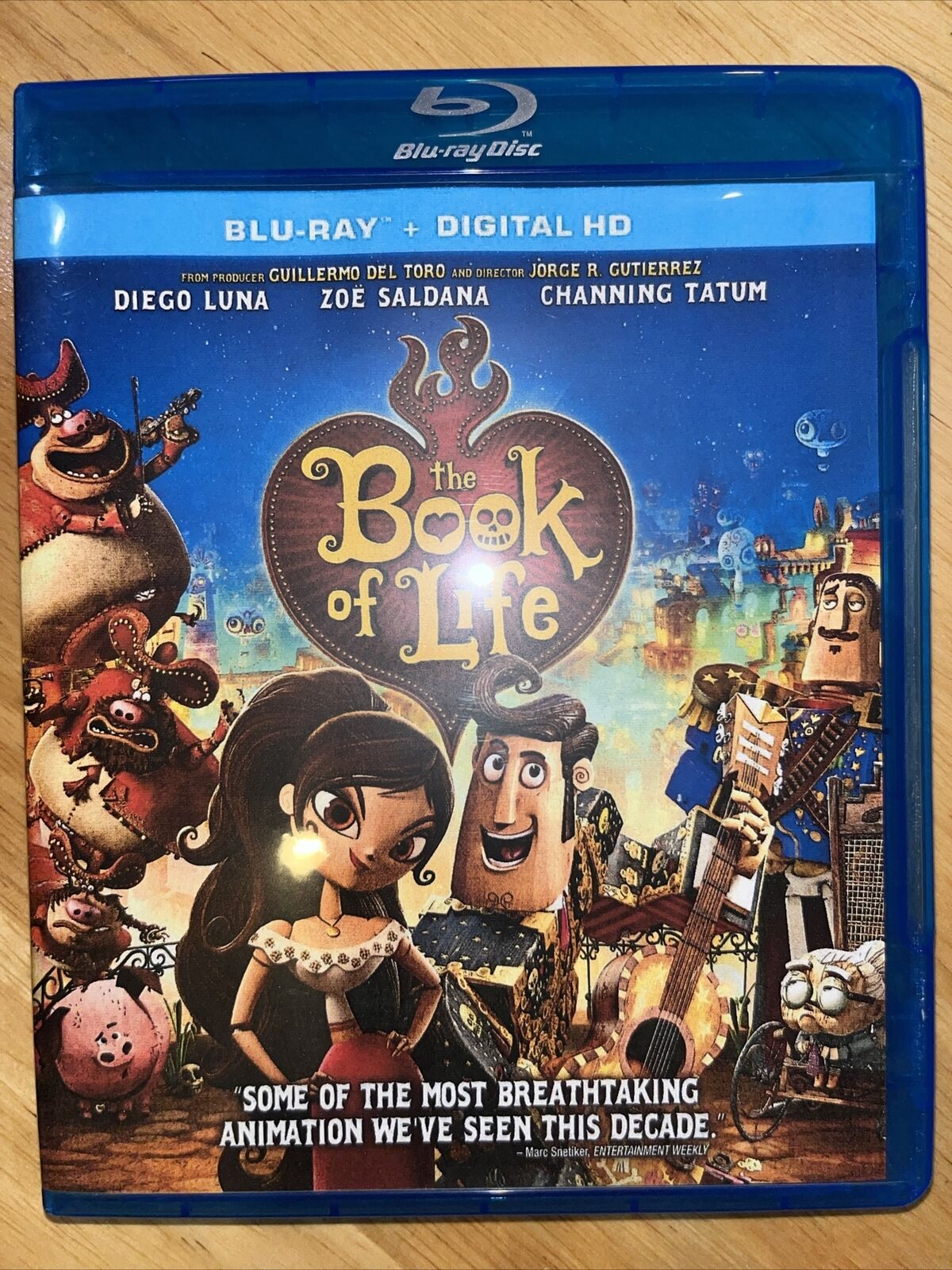The Book of Life (Blu-ray, 2014) Blu-Ray Only No Digital Hd ￼