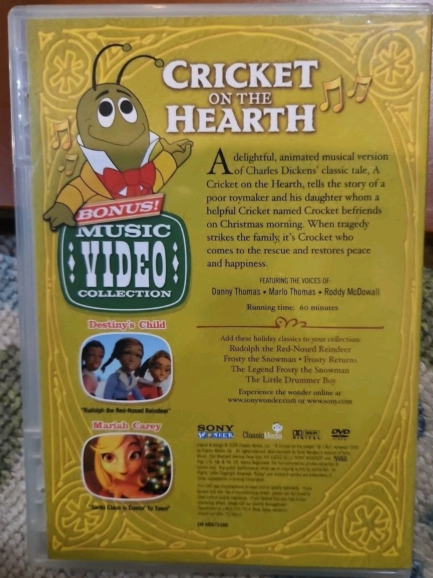 The Cricket On The Hearth (DVD, 2007) New Sealed