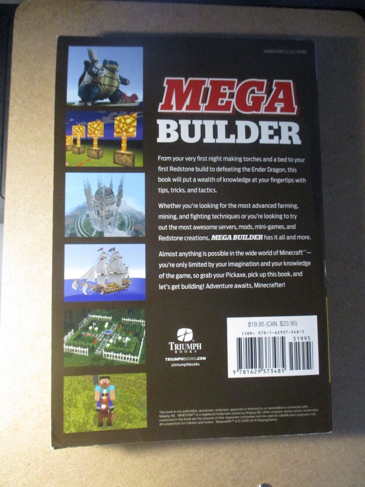 Mega Builder - Triumph Books - Paperback - Good