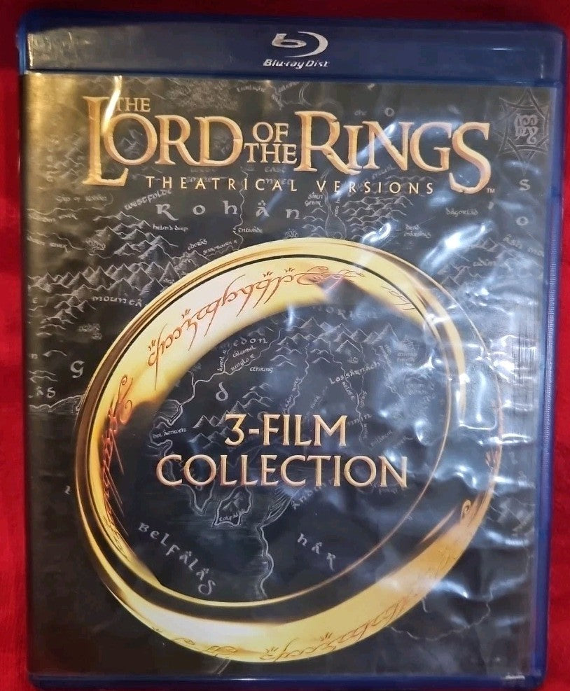 The Lord of the Rings: 3-Film (Blu-ray) No Digital Download. New Sealed