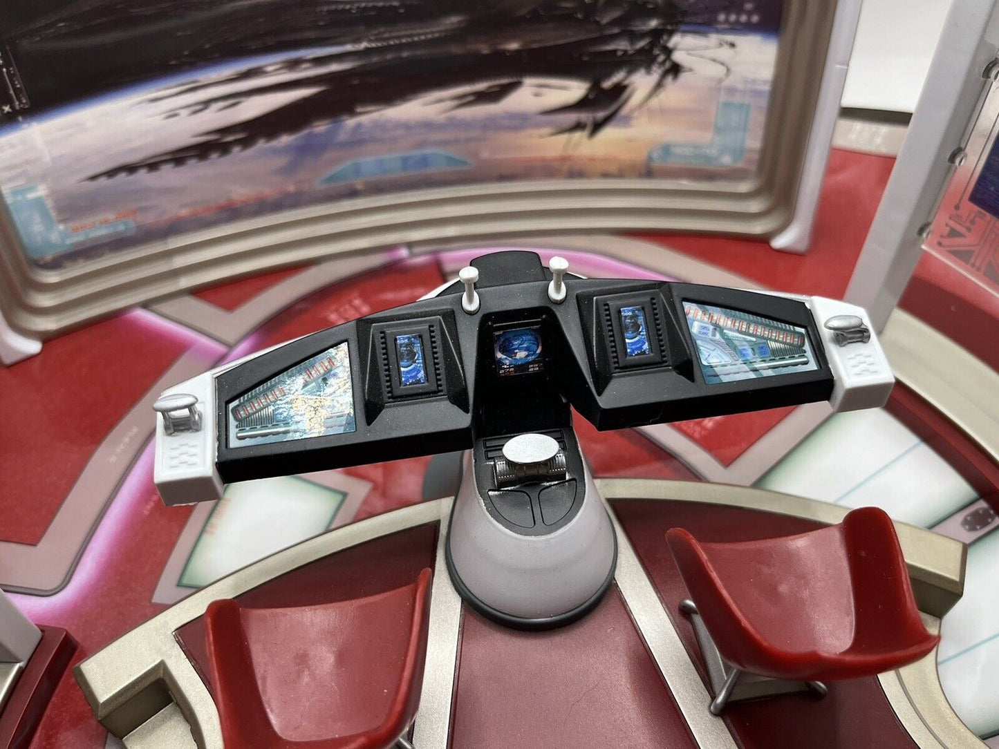 Star Trek USS Enterprise Bridge Playset with Captain Kirk & Old Spock Figure