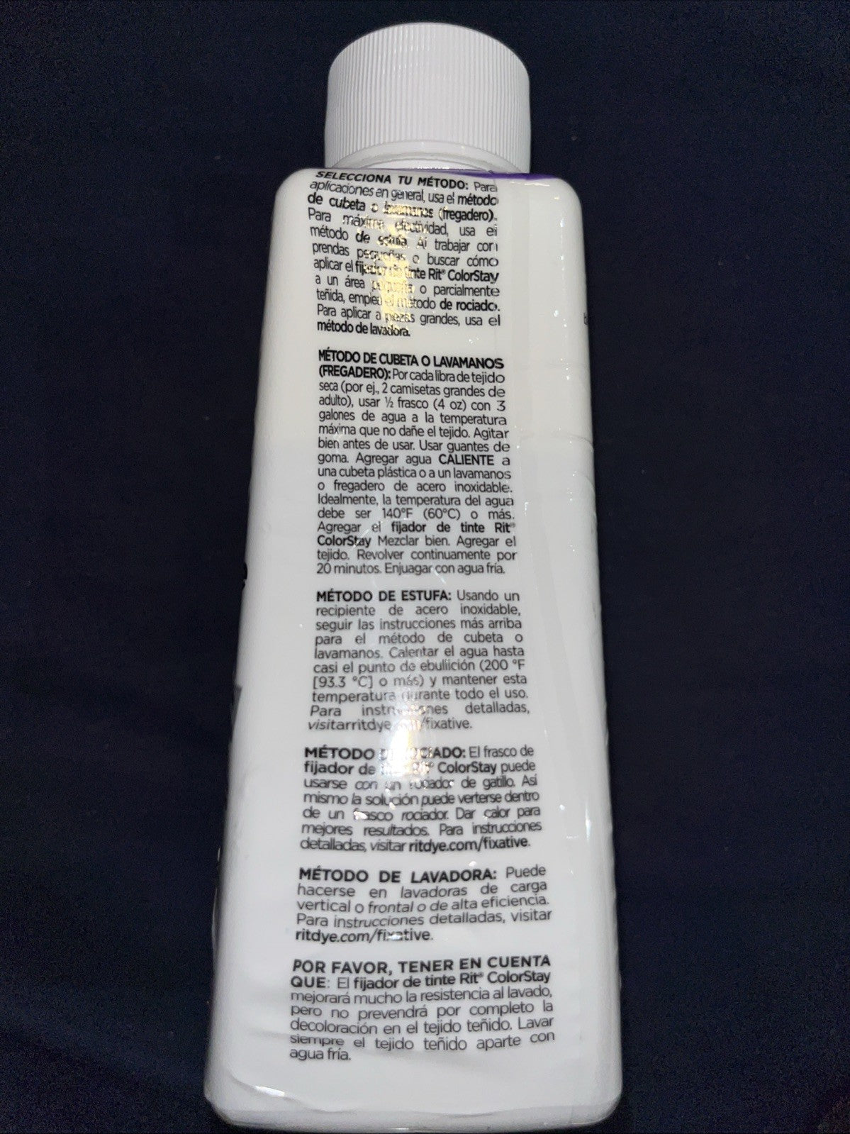 Rit Dye Fixative Liquid  8 oz