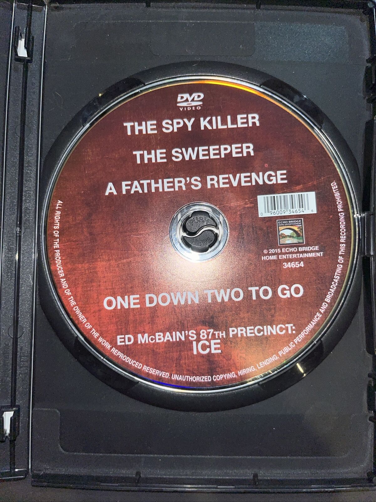 5 Movie Collection: Ice/The Sweeper/A Fathers Revenge/Evasive Action/The Spy...