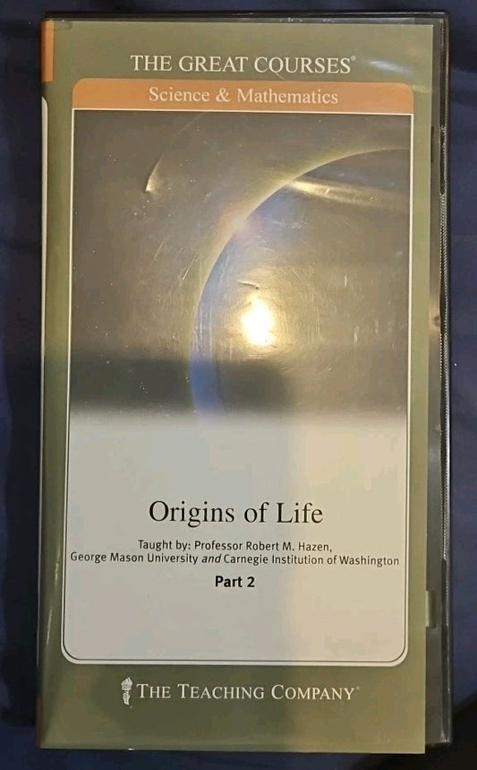 Origins of Life by Robert M. Hazen (DVD) Part 2 Disc 3 & 4
