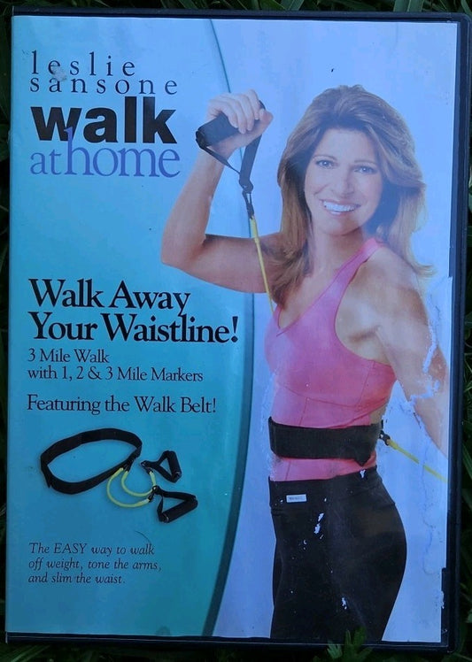 Walk Away the Waistline (DVD, Only) Damaged Artwork. Tested. New Case