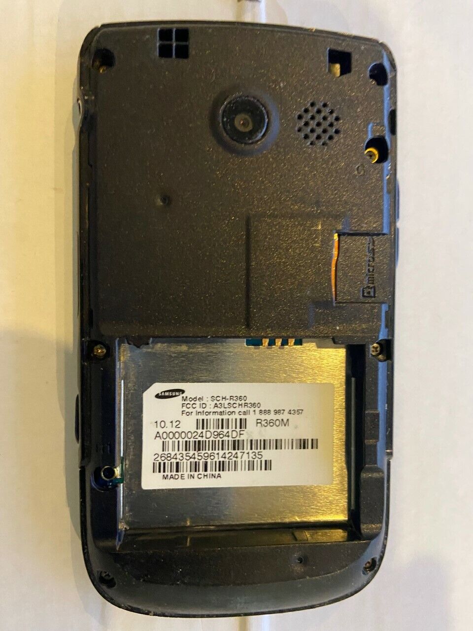 Samsung Freeform II SCH-R360 - Black (MetroPCS) Cellular Phone