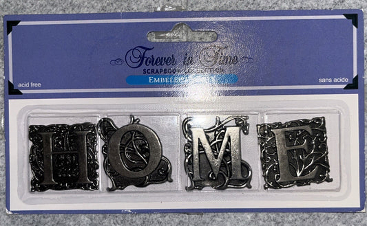 Forever In Time Scrapbook Collection Embellishments “HOME”