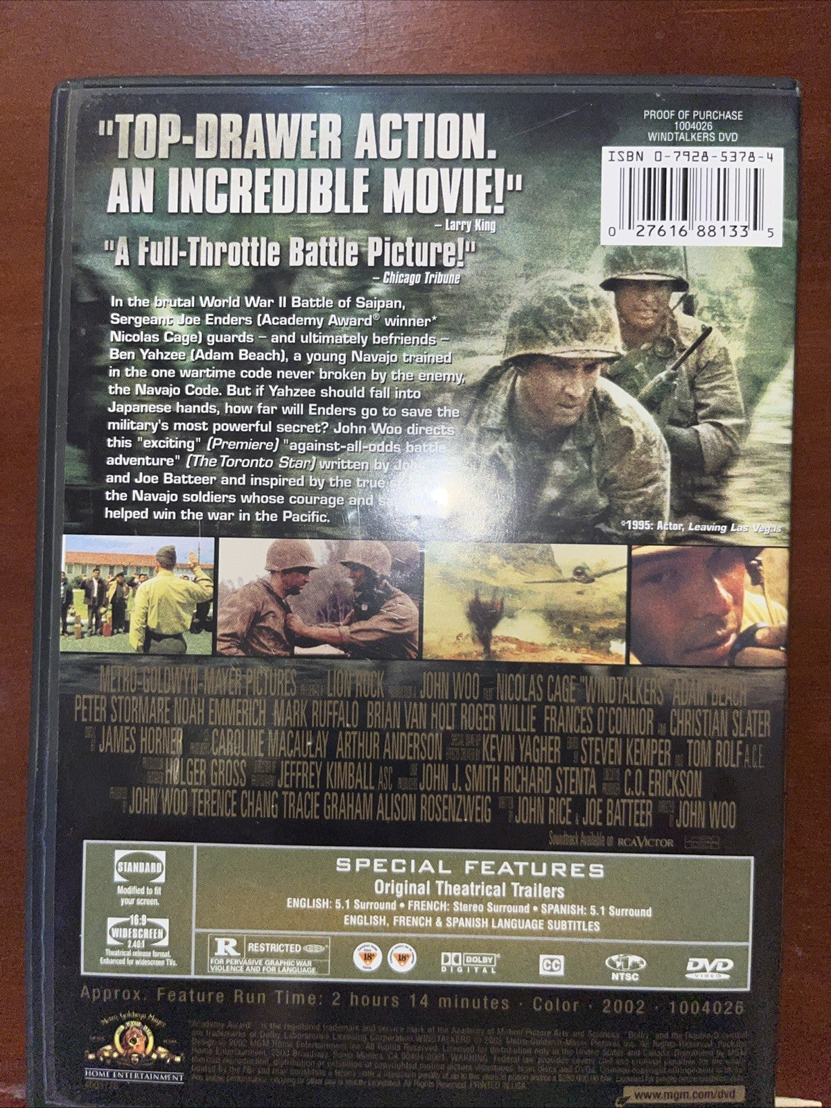 Windtalkers (DVD, 2002)