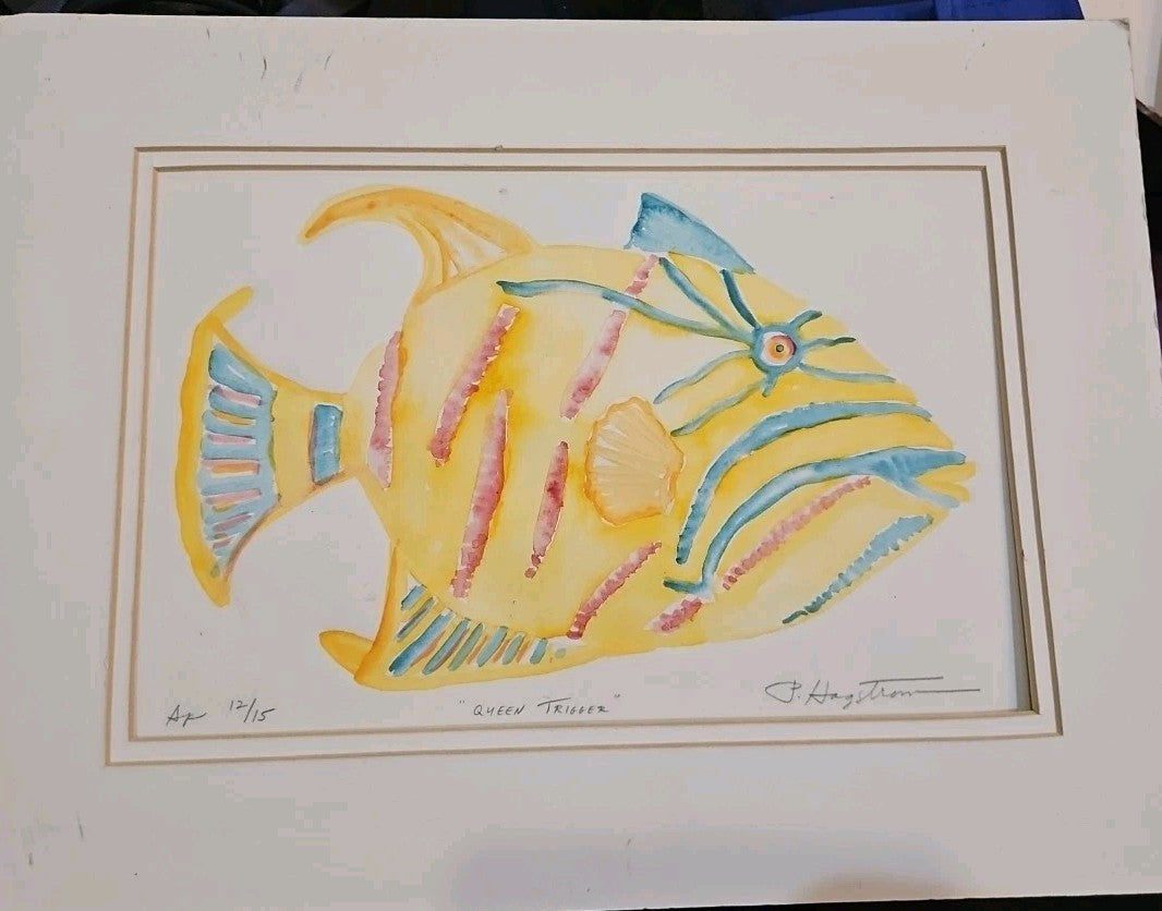 "Queen Trigger" Patricia Hagstrom" Textured Originsl Painting