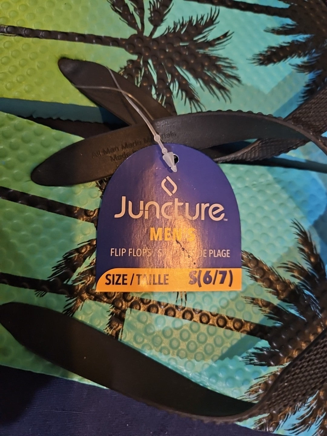 Juncture Men's Flip Flops Size 6/7 - Brand New