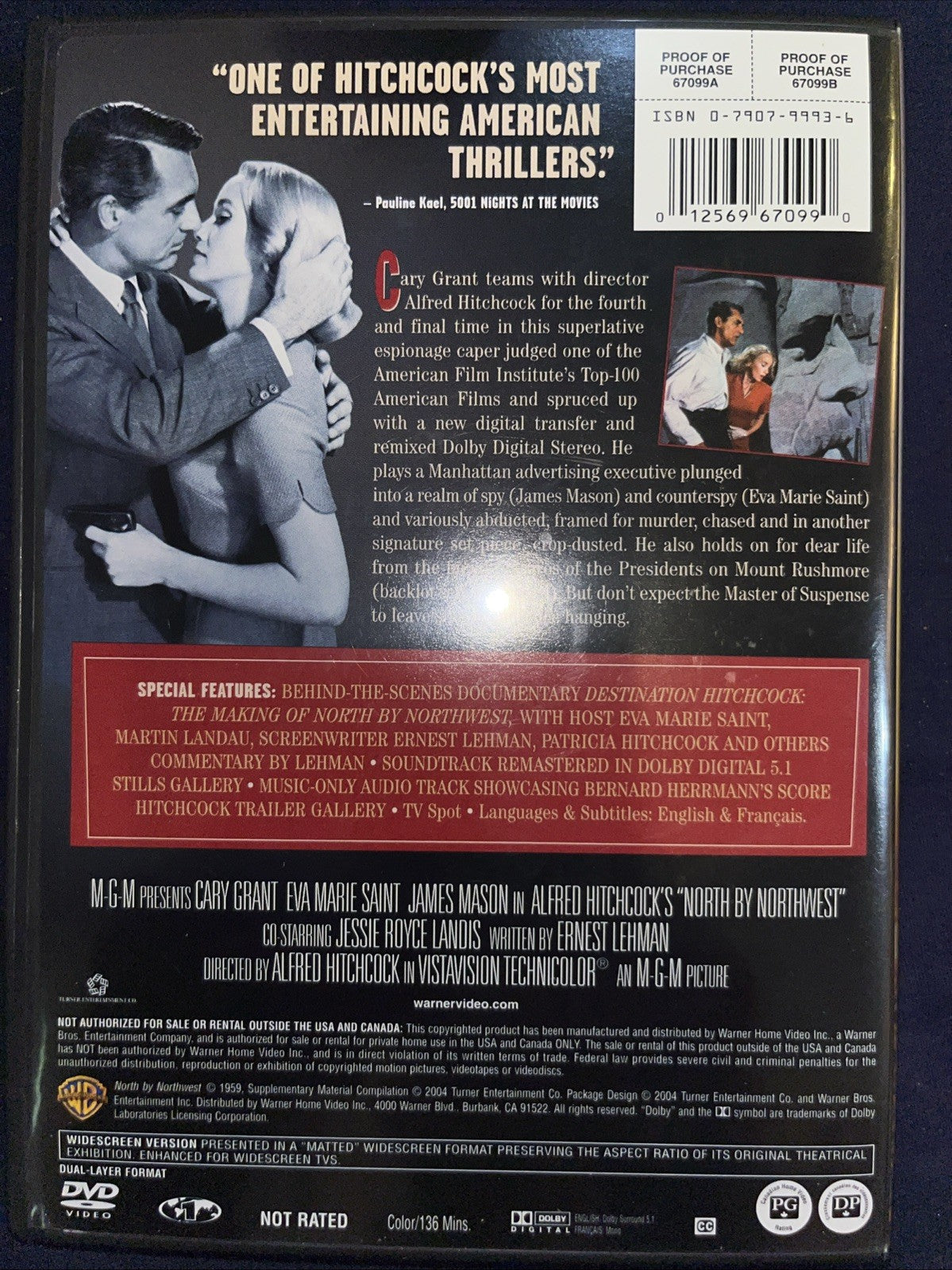 North by Northwest (DVD, 1959)