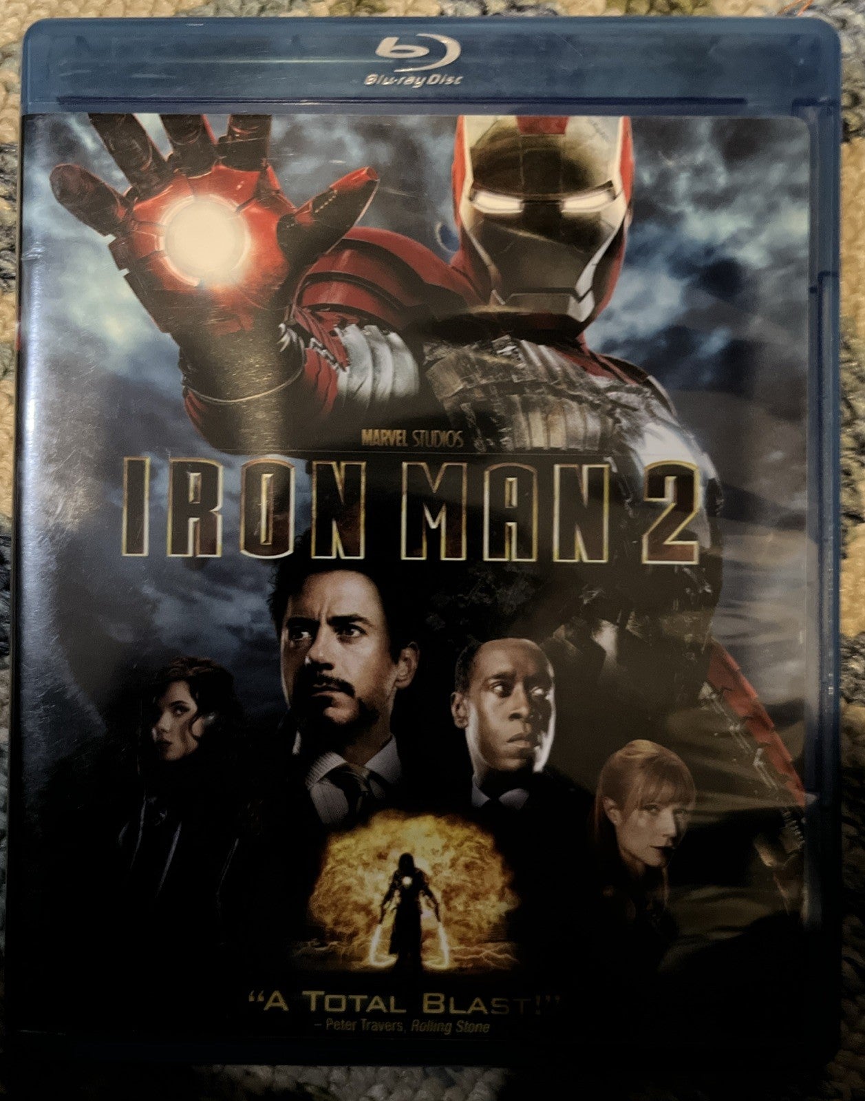 Iron Man 2 (Blu-ray, 2010) New. Sealed. No Digital Download