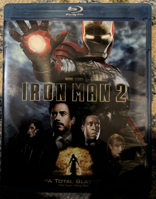 Iron Man 2 (Blu-ray, 2010) New. Sealed. No Digital Download
