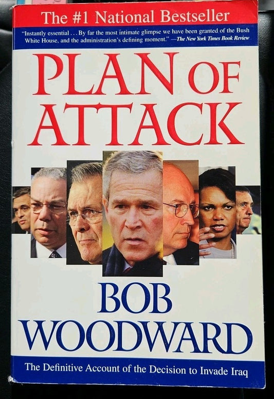 Plan of Attack by Bob Woodward (2004, Trade Paperback)
