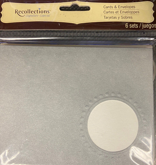 Recollections Signature Especial 6 Cards & Envelopes