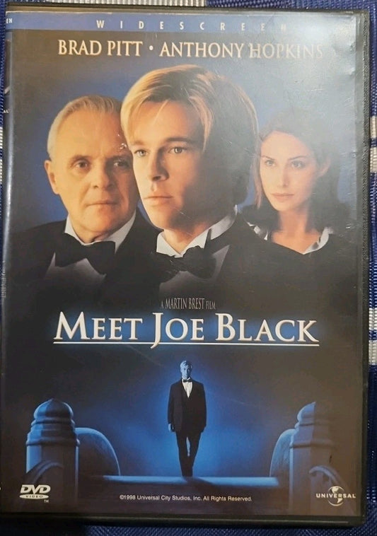 Meet Joe Black (DVD, 1998) Slimcase. Cropped Artwork. Tested