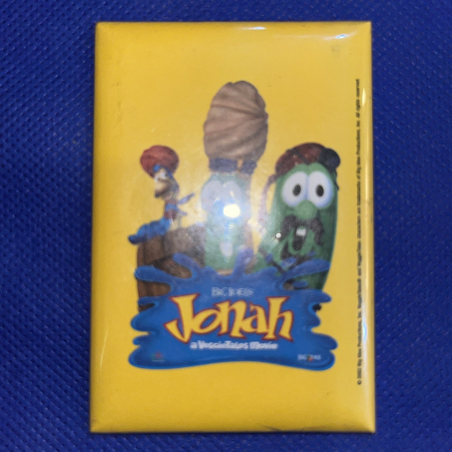 Big Ideas Jonah A Vegetables Movie 3” x 2” Magnet