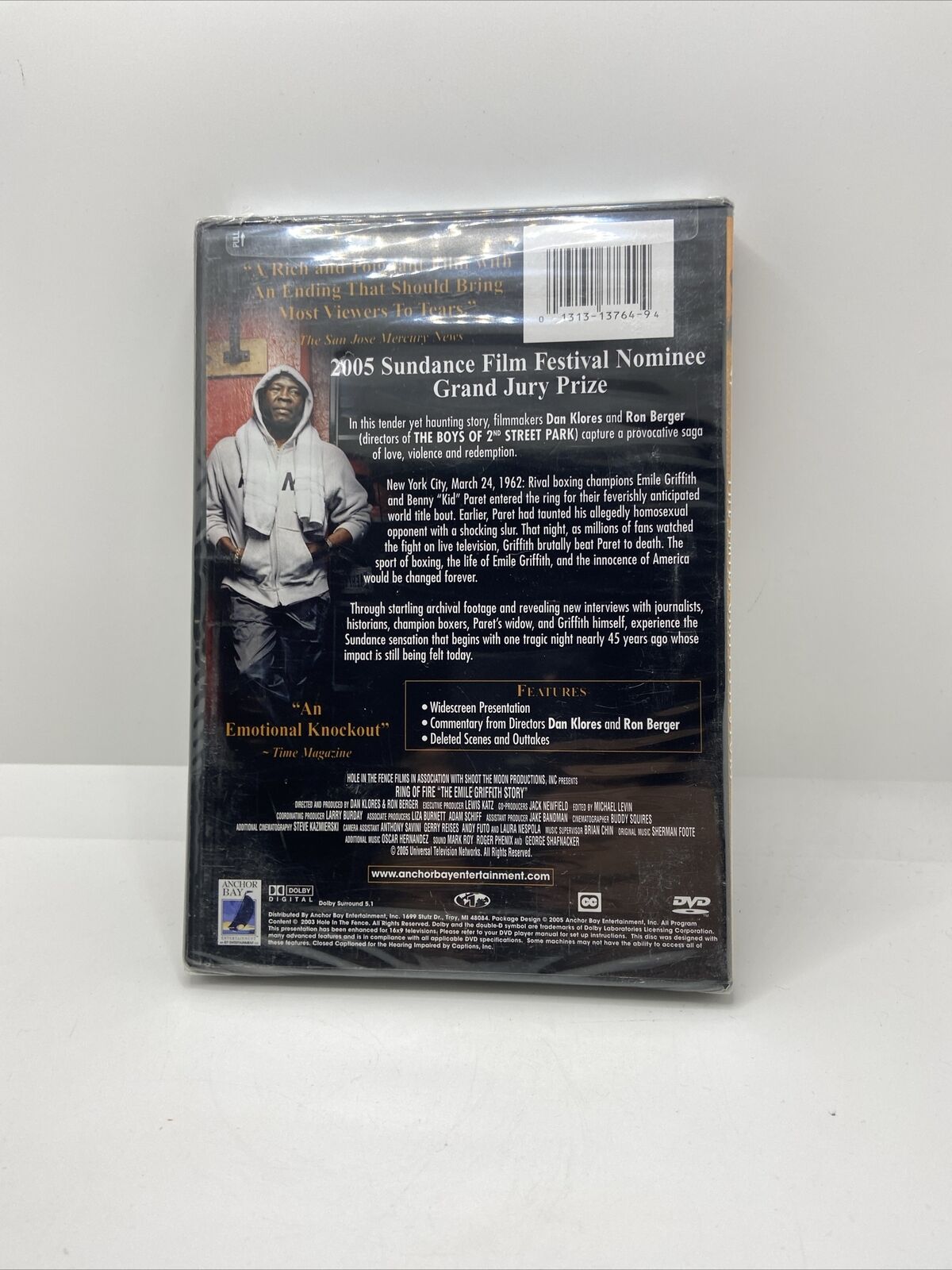 Ring Of Fire - The Emile Griffith Story (DVD, 2005)