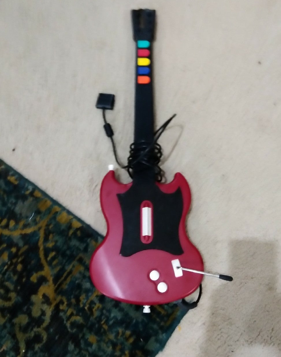 Guitar Hero PSLGH Gibson Red Octane Wired Controller Playstation 2 