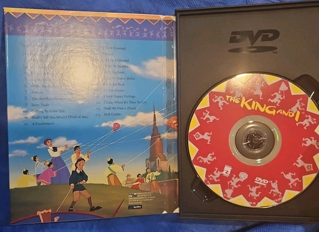 The King and I (DVD, 1999) Factory Snapcase